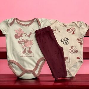 Adorable Minnie Mouse Baby Set 🐭